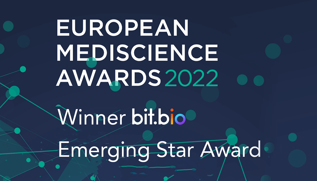 bit.bio named Emerging Star at European Mediscience Awards 2022